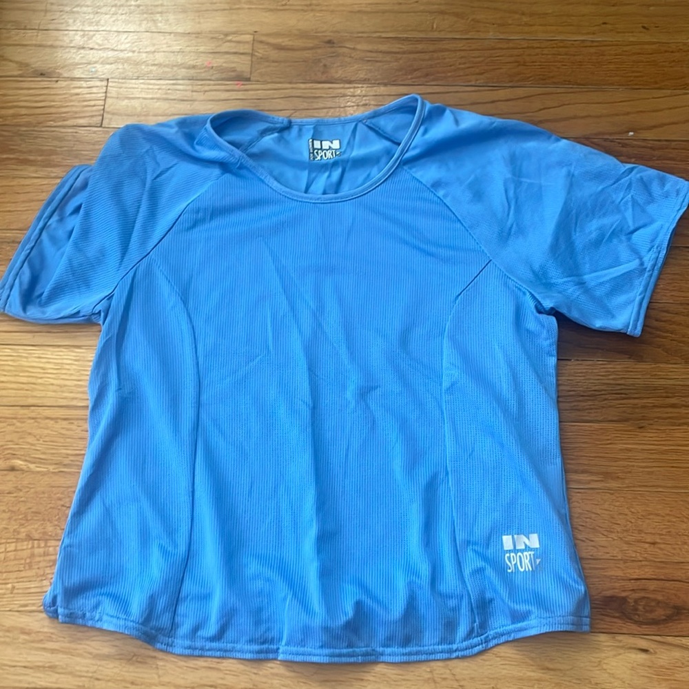 Blue Athletic Shirt size small